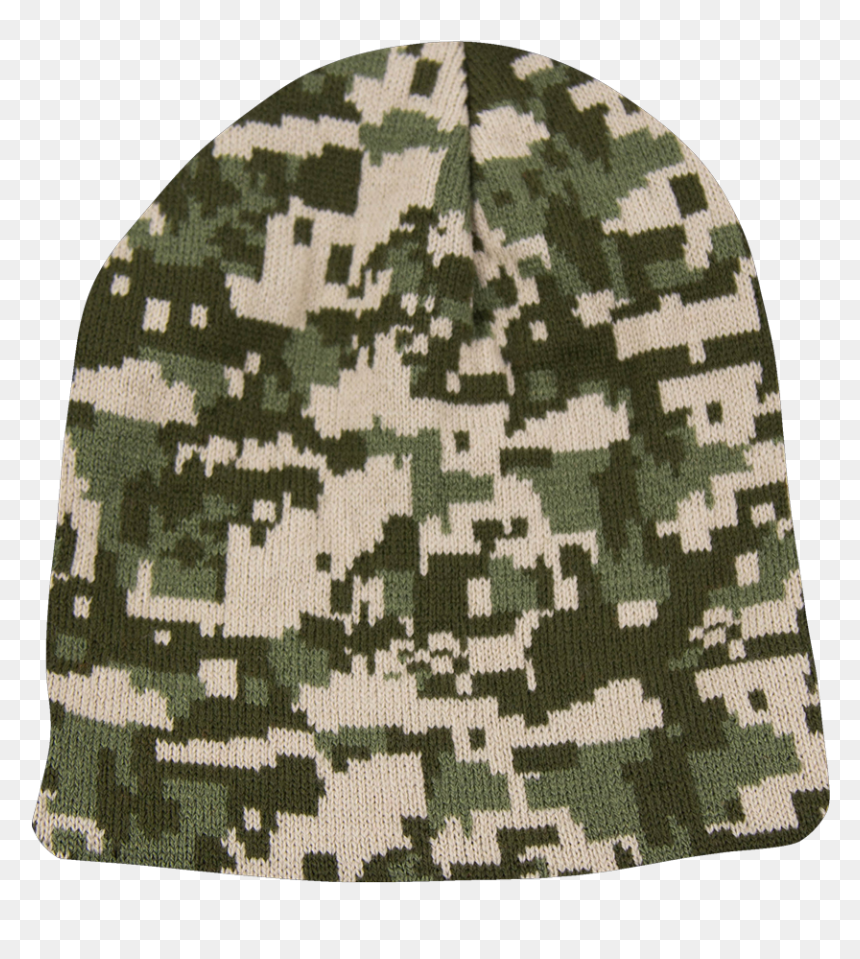 Bpe-usa Digital Camo Beanie - Digital Desert Camo Beanie, HD Png Download - digital camo png