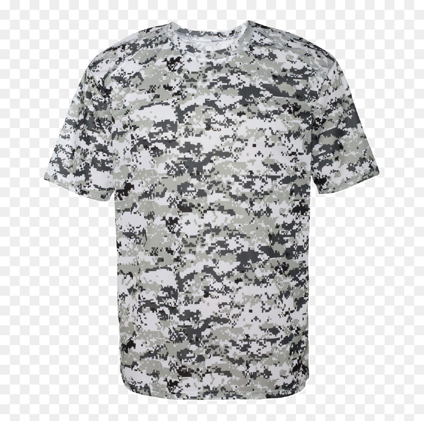 Template Badger 4180 Digital Camo T-shirt - Leaf Printed Shirt Mens, HD Png Download - digital camo png