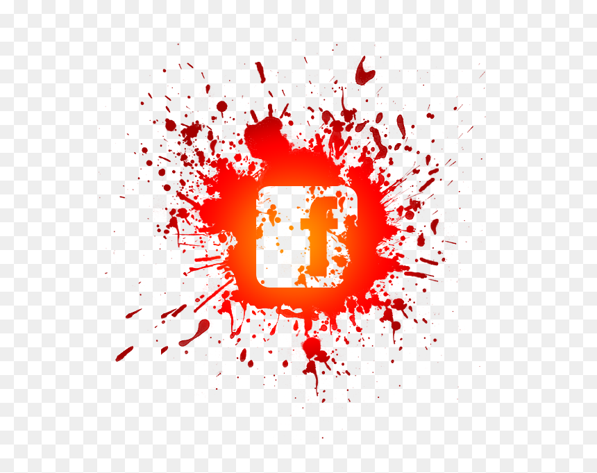 M Letter Style Png, Transparent Png - red facebook png