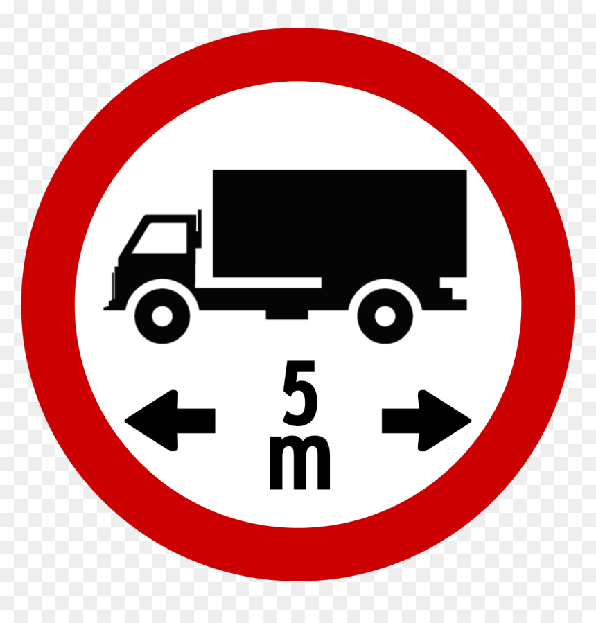 Indonesia New Road Sign Pro 2d1 - Truck Symbol Weigh Station, HD Png Download - sign here png