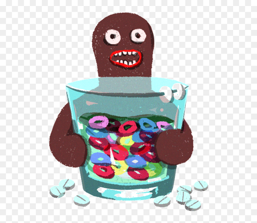 Voodoo Donut Jenn Liv - Cartoon, HD Png Download - voodoo png
