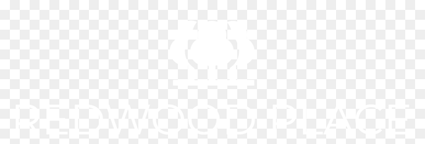 Redwood Place Logo White - Jhu Logo White, HD Png Download - redwood png