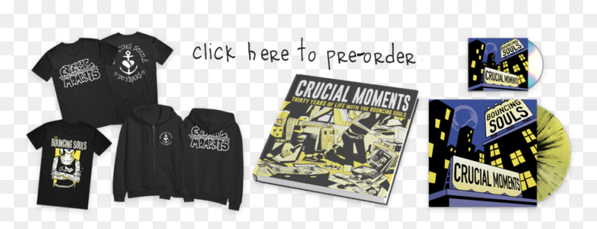Merch Roller - Bouncing Souls Crucial Moments Book, HD Png Download - souls png