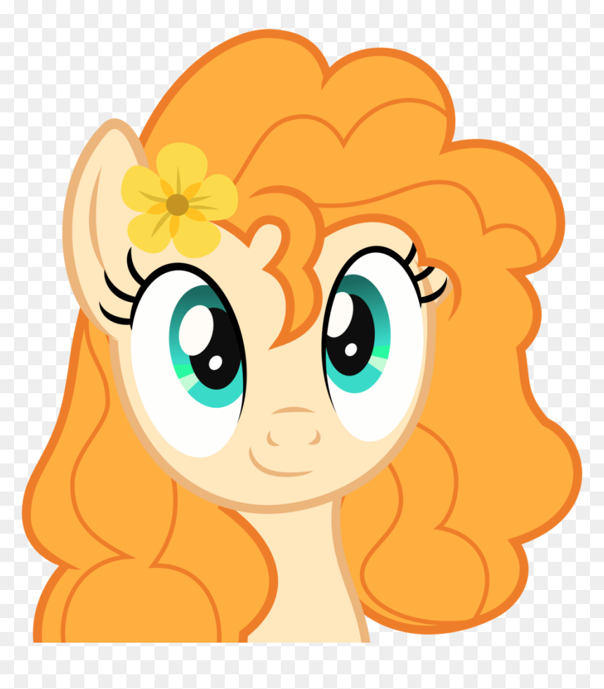 Vector Freeuse Library Artist Sollace Cute Butter Pony - Pear Butter Mlp Face, HD Png Download - cute gifs png