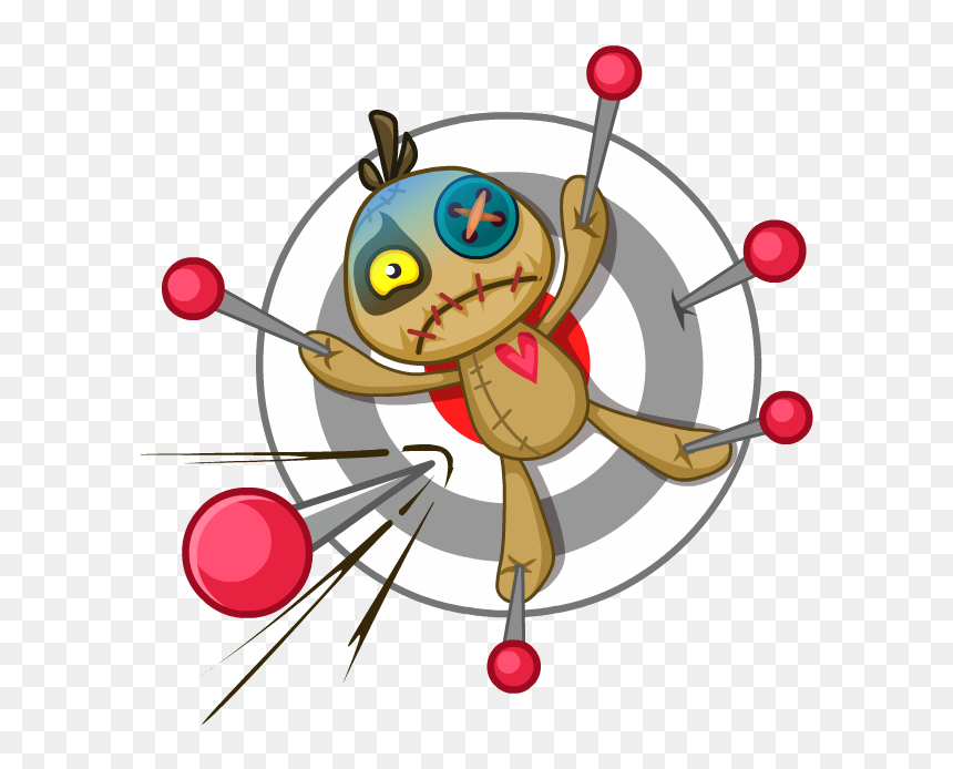 Voodoo Doll Chumbo Messages Sticker-6 - Voodoo Doll Telegram Stickers, HD Png Download - voodoo png