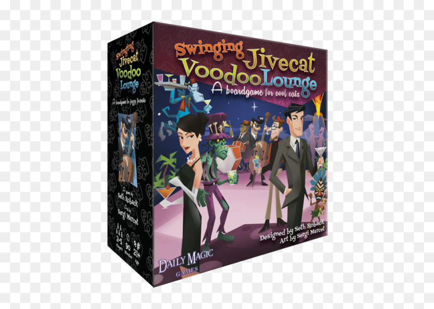 Sjvl001-front - Swinging Jivecat Voodoo Lounge, HD Png Download - voodoo png