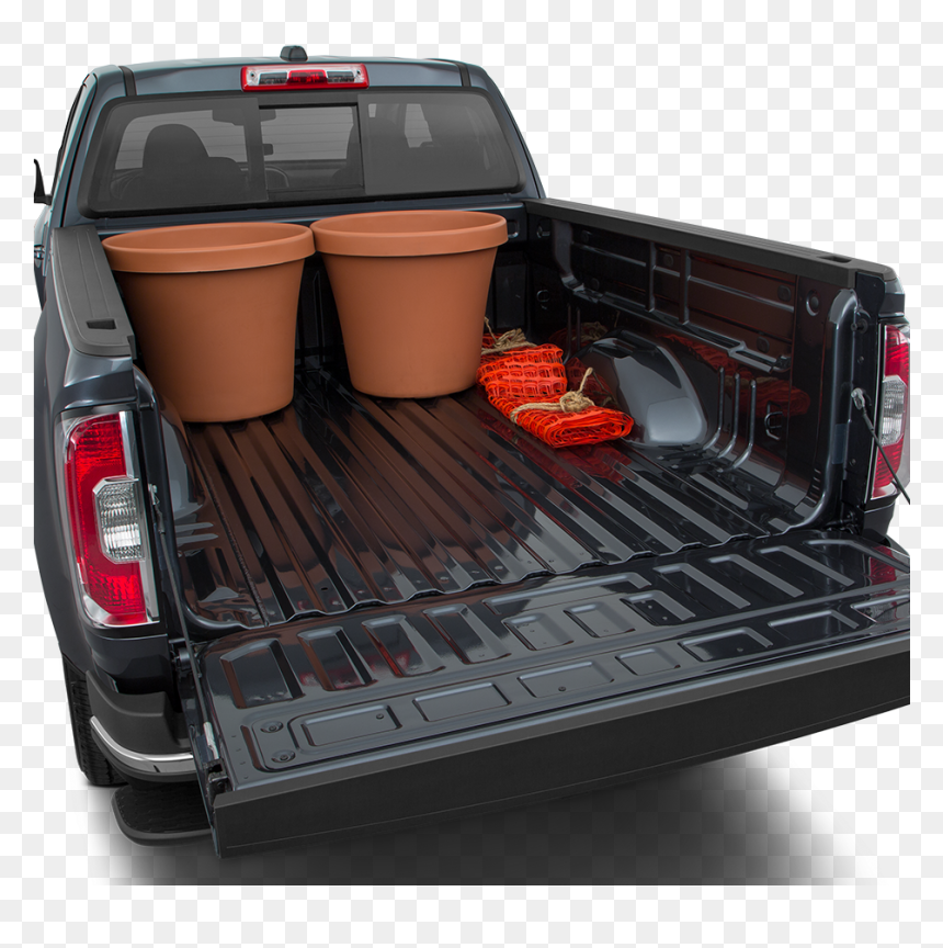 2017 Gmc Canyon Back View - Volkswagen Amarok, HD Png Download - gmc png