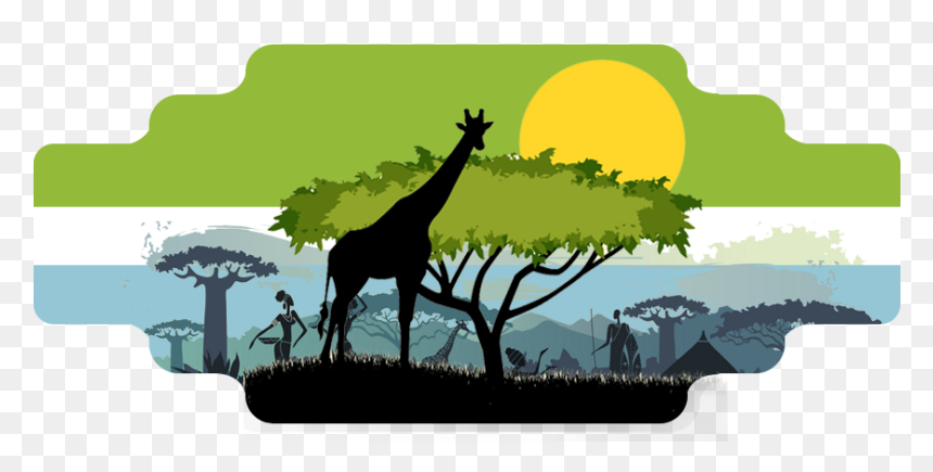 Giraffe, HD Png Download - kenya png
