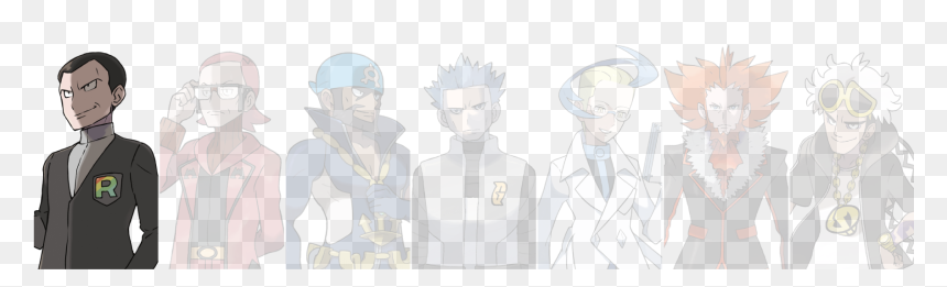 Every Region Has Had Their Own Unique Team Excluding - Cartoon, HD Png Download - team skull png