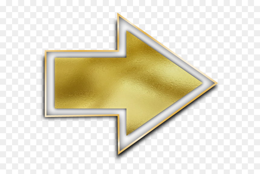 Gold Arrow Png, Transparent Png - gold grillz png