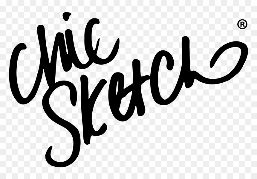 Chic Sketch Logo, HD Png Download - chic png