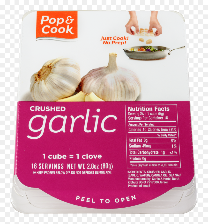 Pop And Cook Garlic, HD Png Download - crushed can png