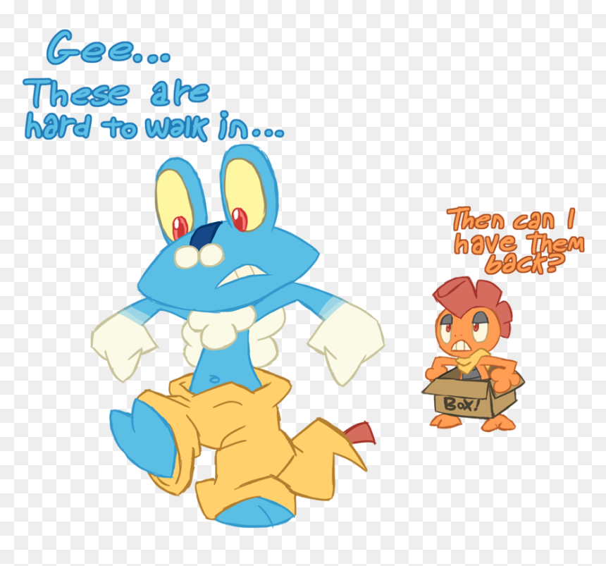 Http - //goronic - Tumblr - Froakie And Scrafty Edit - Cartoon, HD Png Download - froakie png