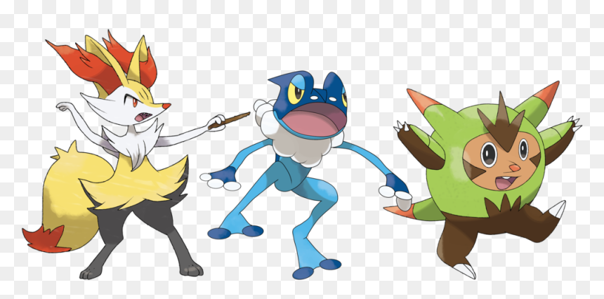 /que Opinions 
the More I Look At Chespin"s Evo, I, HD Png Download - froakie png