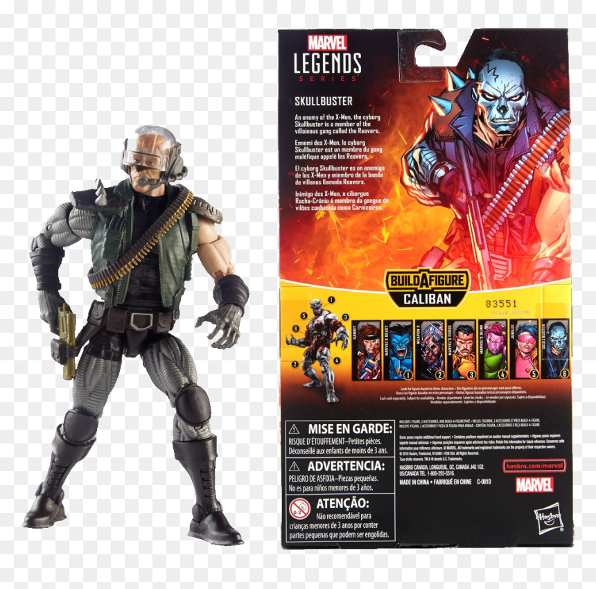 Skullbuster Marvel Legends, HD Png Download - gang beast png