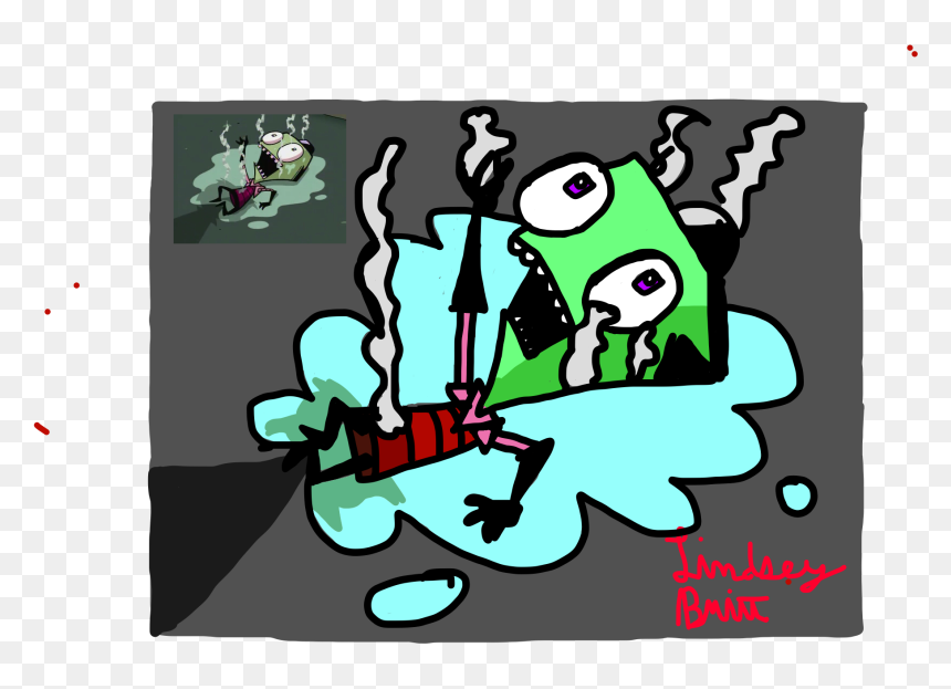 Cartoon, HD Png Download - zim png