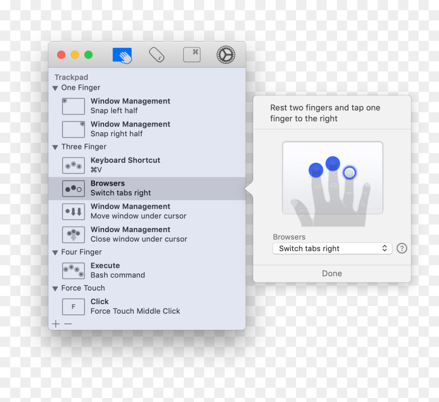 Multitouch Utility Mac, HD Png Download - click finger icon png