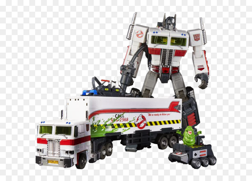 Picture 2 Of - Transformers Ghostbusters Optimus Prime, HD Png Download - optimus prime g1 png