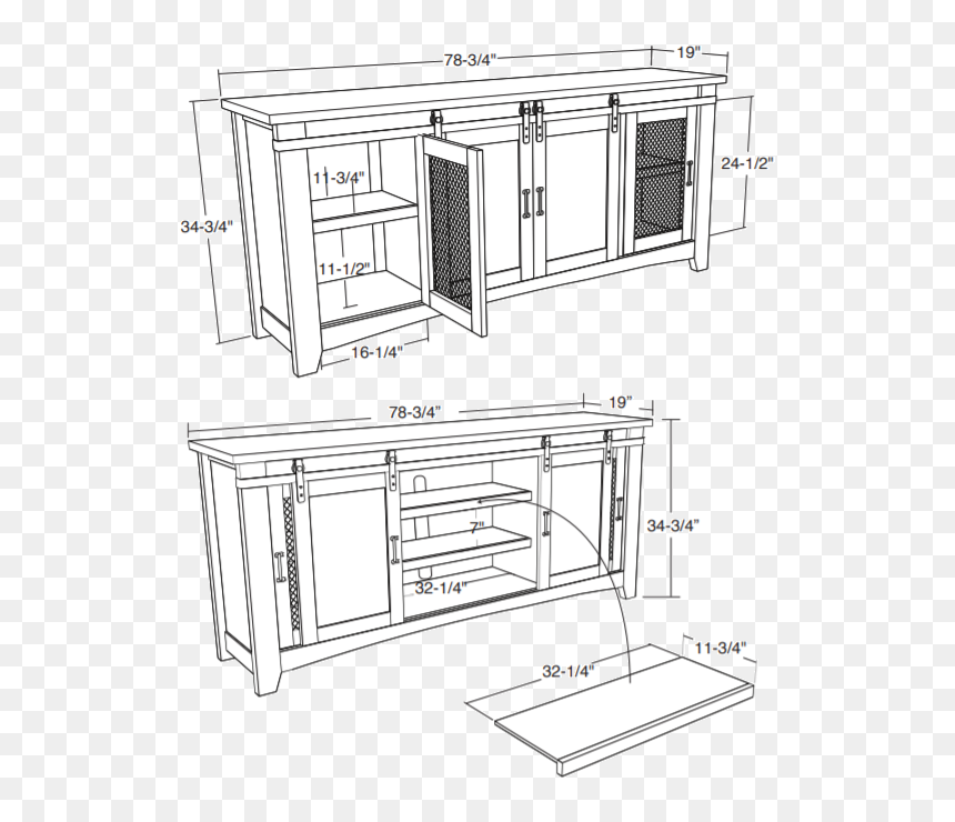 Architecture, HD Png Download - barn door png