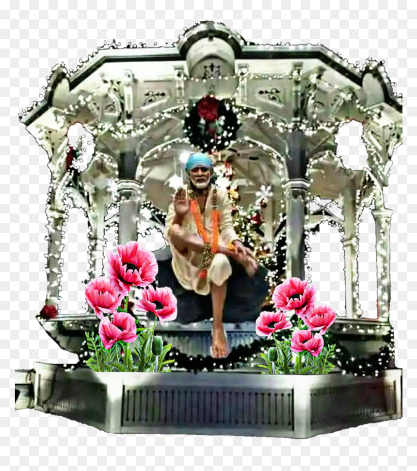 #sai #siajam #sairat #lord #lordsaibaba #saibaba - Bouquet, HD Png Download - lord saibaba png