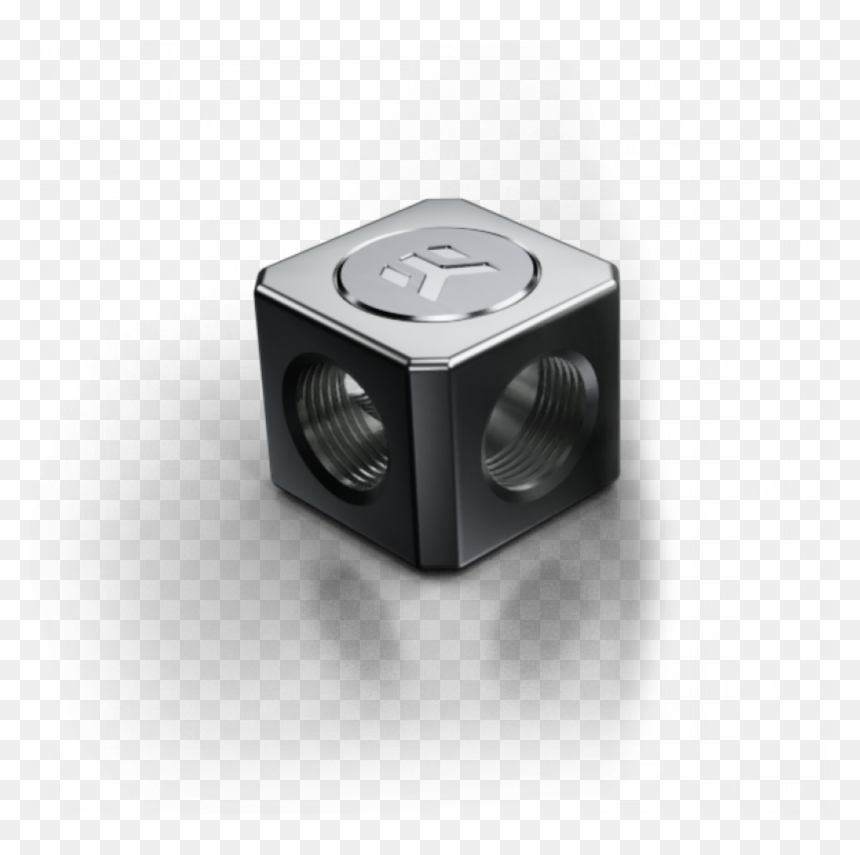 Ek Af Alu T Splitter 3f G1/4 - Subwoofer, HD Png Download - tabla black and white png