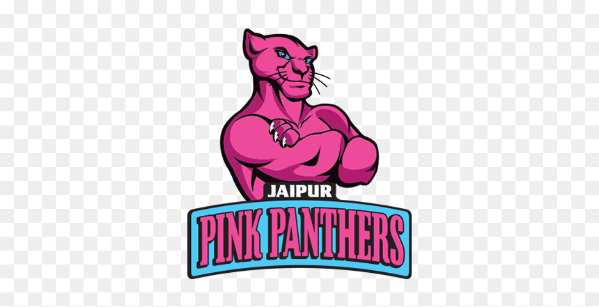 Jaipur Pink Panthers Logo, HD Png Download - shivaji maharaj clipart png