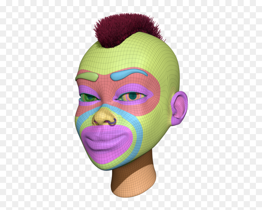 Characters1 - Mask, HD Png Download - 3d cartoon characters png
