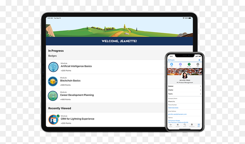 Device2 - Salesforce Trailhead Mobile, HD Png Download - apple ios png