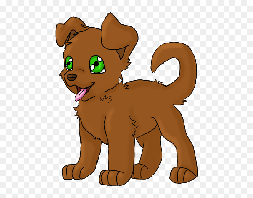 Clipart Of A Cute Dog - Cute Clipart Dog, HD Png Download - cute dog clipart png