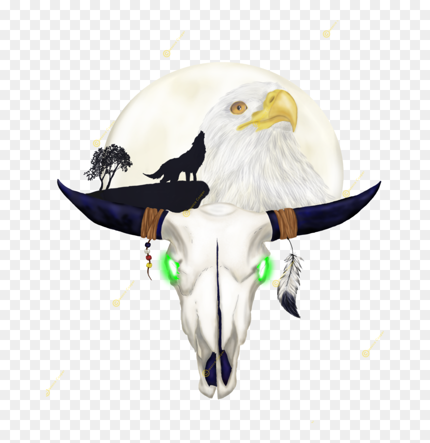 Bald Eagle, HD Png Download - eagle tribal png