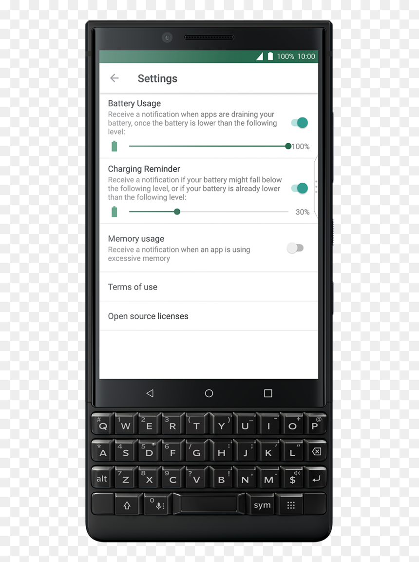 Blackberry Smartphone, HD Png Download - blackberry mobile png