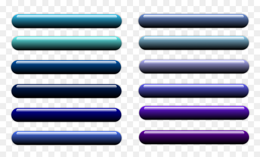 Gas, HD Png Download - button images png blue