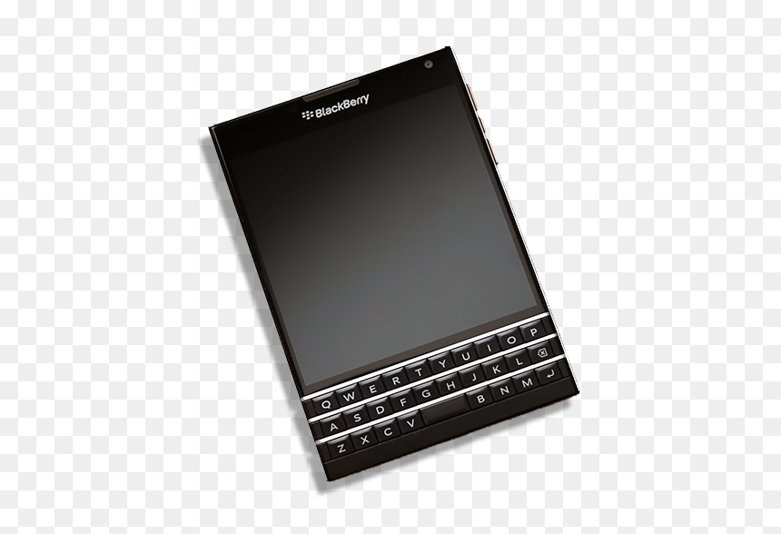 Blackberry Passport Angled - Blackberry Passport Transparent, HD Png Download - blackberry mobile png