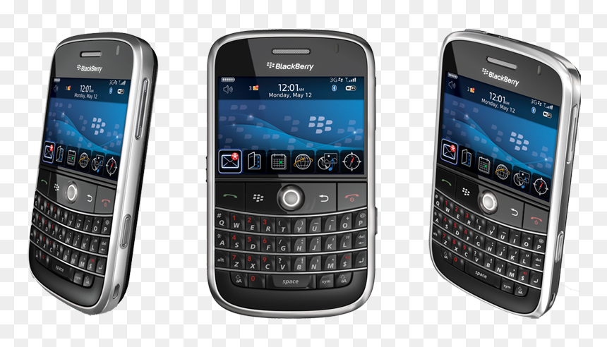 Blackberry Bold - First Iphone Vs Blackberry, HD Png Download - blackberry mobile png