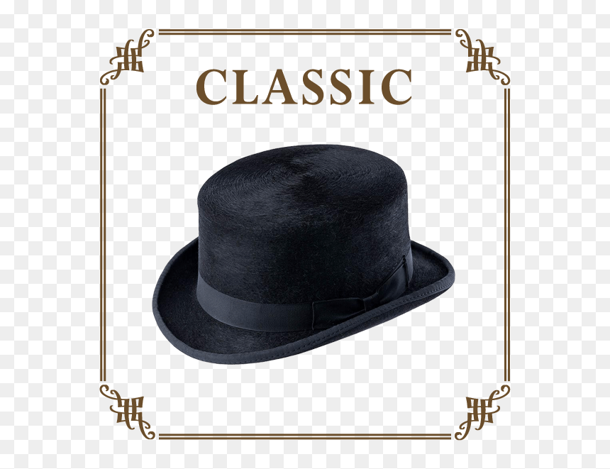 Classic Riding Top Hat - Dress Cowboy Hats, HD Png Download - indian police cap png