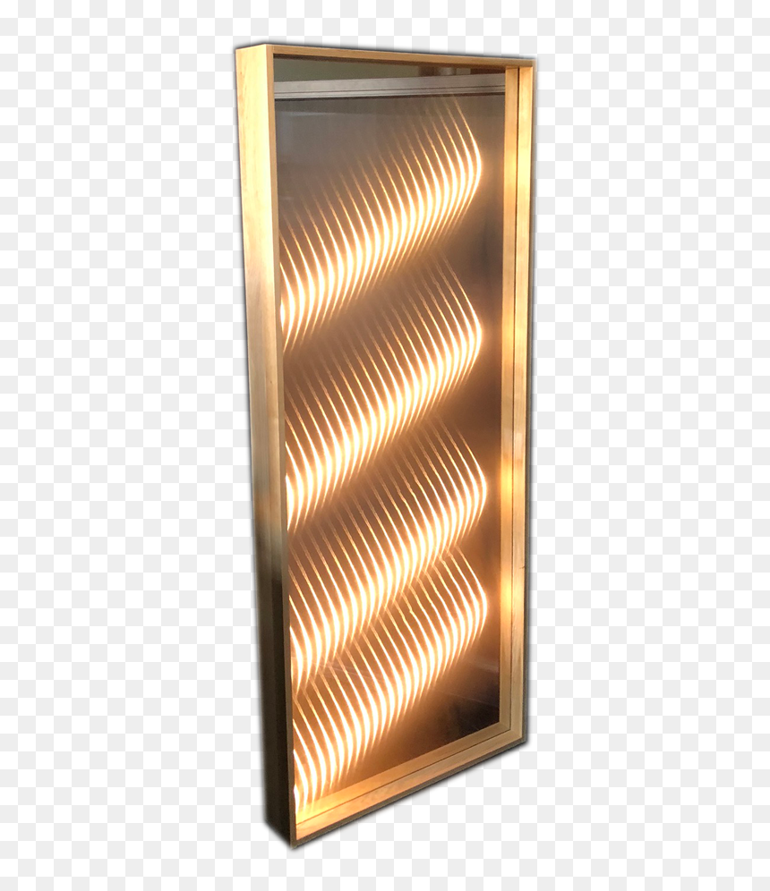 3d Lichteffekt Spiegel Für Das Interior - Ceiling, HD Png Download - orange light effect png