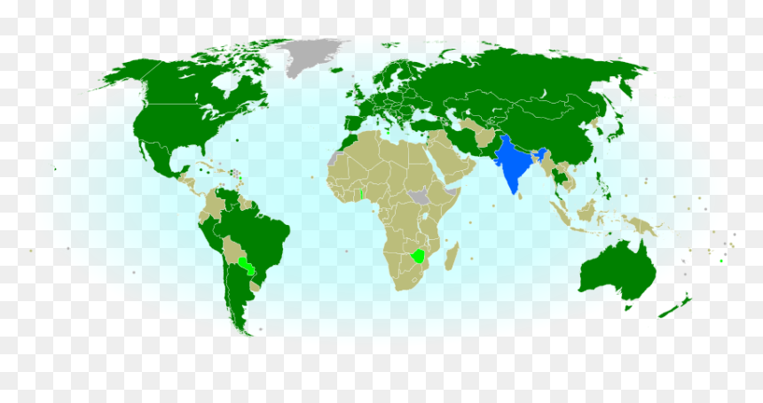 Map Of Countries With Teams Attending The 2014 Winter - Colors Of Motorway Signs, HD Png Download - india map flag png