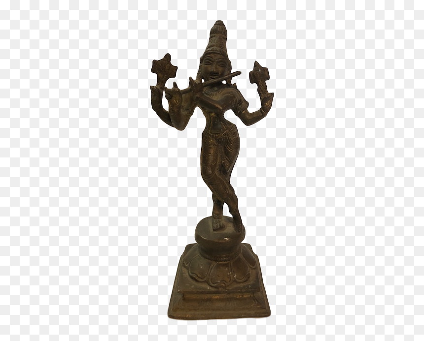 Bronze Sculpture, HD Png Download - indian flute png