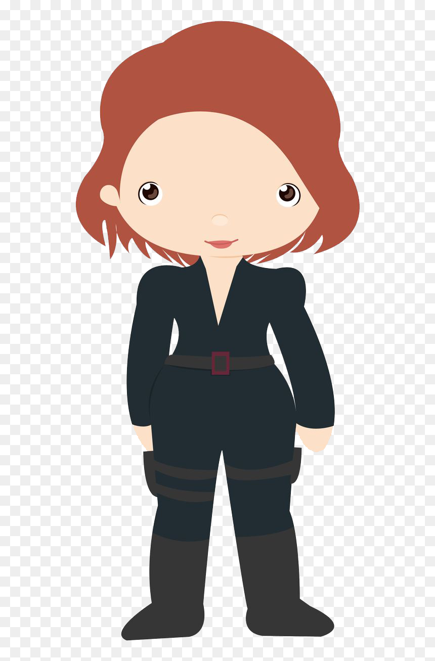 Cute Black Widow Clipart, HD Png Download - baby png image