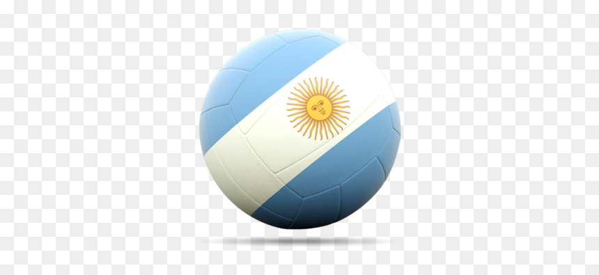Download Flag Icon Of Argentina At Png Format - Argentina Flag Ball Png, Transparent Png - volleyball ball png