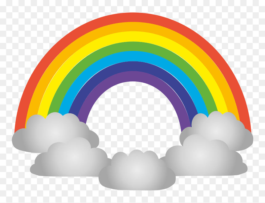 Rainbow, HD Png Download - colourful splash png