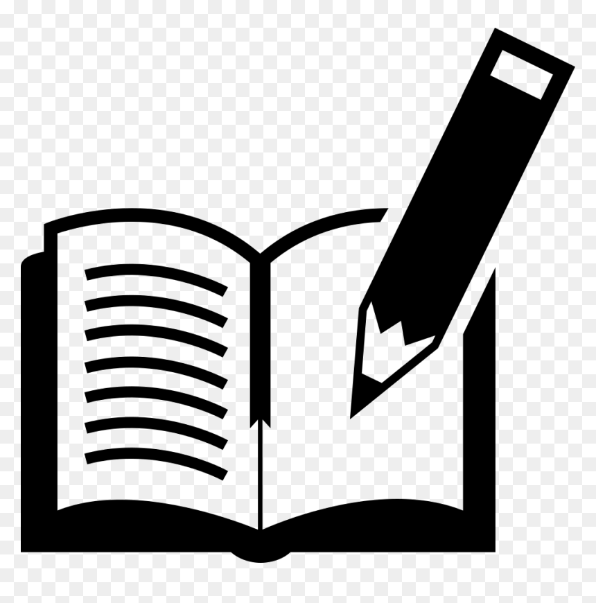 Transparent Book Png Clipart - Book And Pen Png, Png Download - book pen png