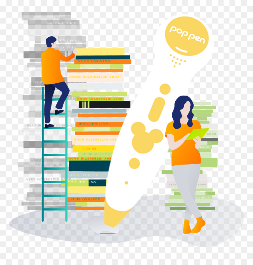 Graphic Design, HD Png Download - book pen png