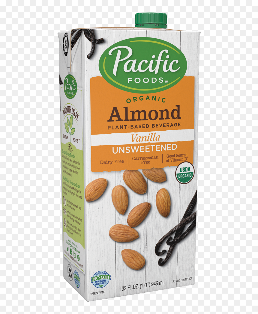 Pacific Almond Milk, HD Png Download - one almond png