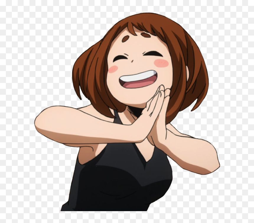 Kira Kira Kuro - Nendoroid Ochako, HD Png Download - happy woman face png