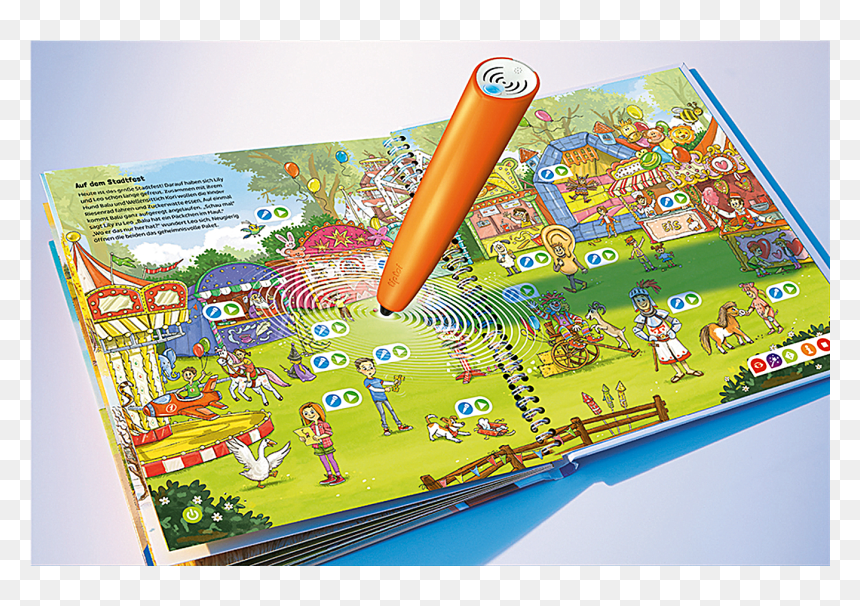 Tiptoi Create Weltreise, HD Png Download - book pen png