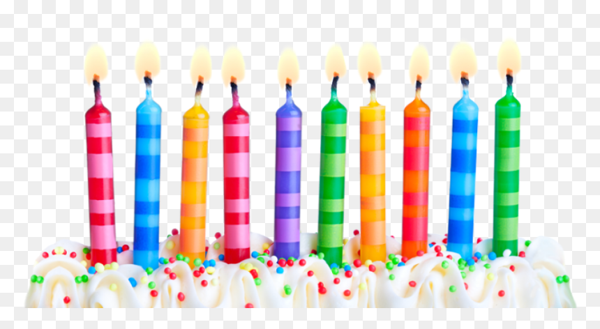 Transparent Background Birthday Candles Clipart, HD Png Download - 1st candle png