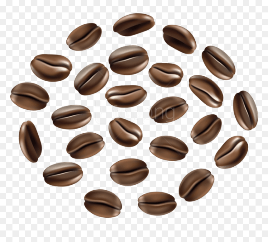 Coffee Seeds Png - Coffee Beans Art Png, Transparent Png - coffee seed png