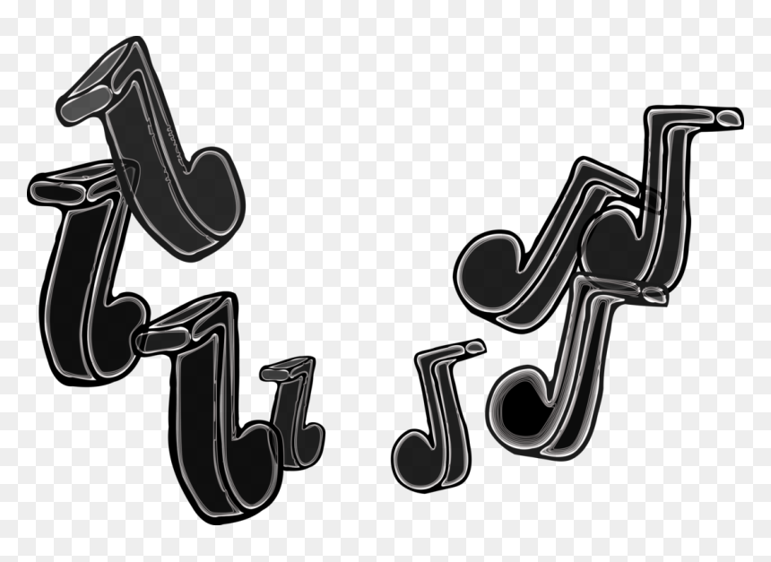 Text,symbol,monochrome, HD Png Download - music notation symbols png