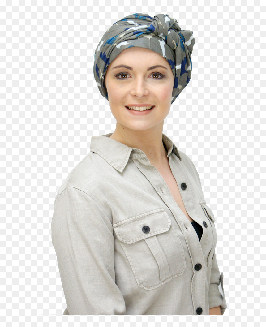 Summer Cotton Chemo Scarf - Girl, HD Png Download - white turban png
